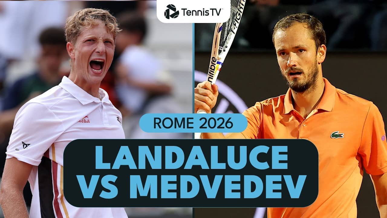 Martin Landaluce vs Daniil Medvedev Big Battle 💥 | Rome 2026 Highlights