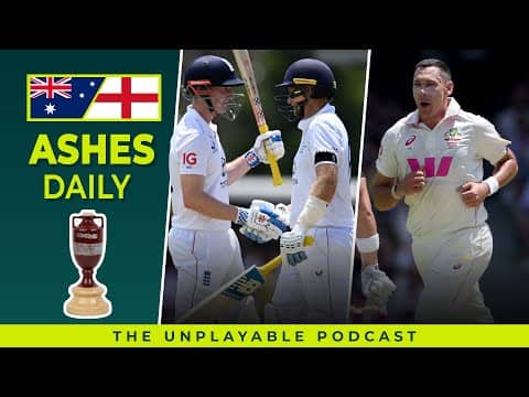 Sydney D1: Rain stalls Root, Brook as English finally fight | Unplayable Podcast