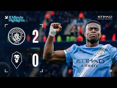 Extended Highlights | Man City 2-0 Salford City | Marc Guéhi scores first City in FA Cup victory!