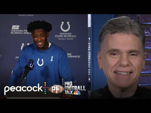 Cornerback Sauce Gardner is a 'building block player' for Colts | Pro Football Talk | NFL on NBC