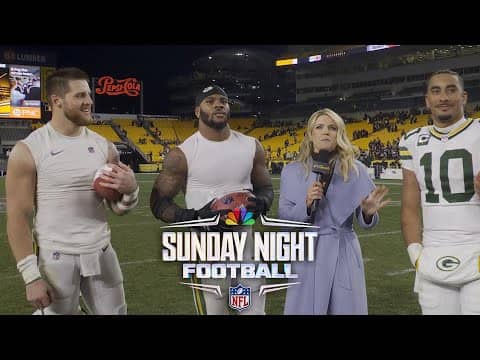Tucker Kraft: Packers' focus was 'bullying the bully' vs. PIT on National TE Day | SNF | NFL on NBC