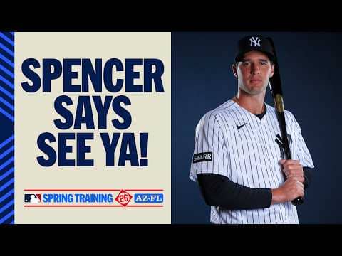 Spencer Jones’ 2nd homer of Spring Training goes OUT OF THE STADIUM! 😳💥 (Yankees No. 1 prospect)
