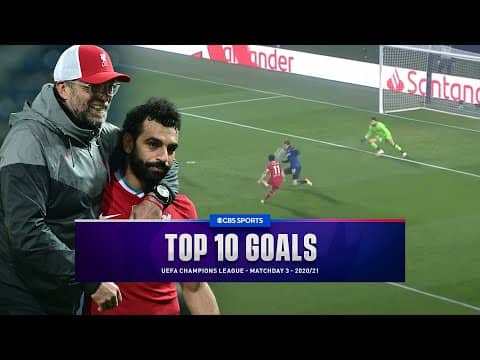 UCL Top 10 Goals of Matchday 3 - 2020/21 | CBS Sports Golazo