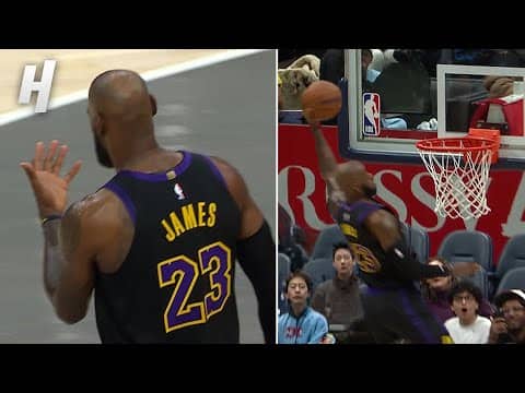 LeBron CAN'T BELIEVE what he just did 🤯