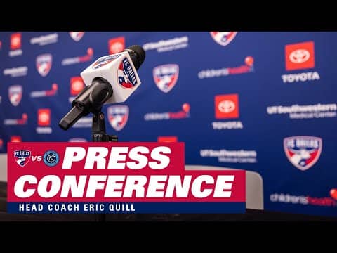 FC Dallas vs. NYCFC Postmatch Press Conference - July 25, 2025