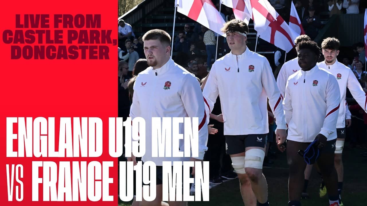 LIVE | England U19 Men v France U19 Men | Castle Park, Doncaster
