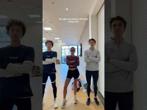 they hate to see us coming 🙂‍↕️ #running #turkey #turkeytrot #thanksgiving #run