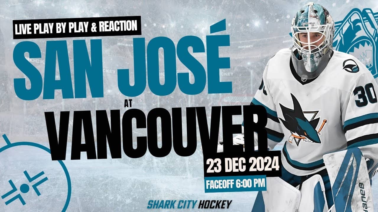 (PART 2) WATCH ALONG | Sharks at Canucks: LIVE REACTIONS & WATCH PARTY!