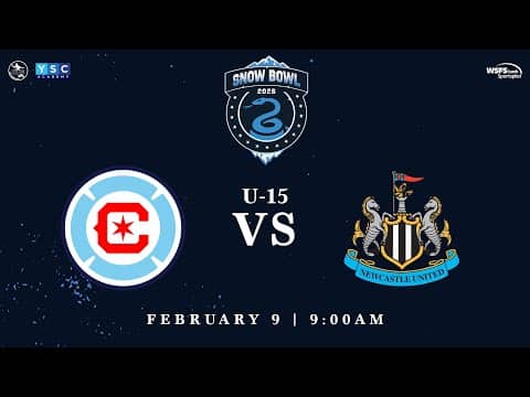 Snow Bowl 2026 | U-15 Chicago Fire vs. Newcastle United