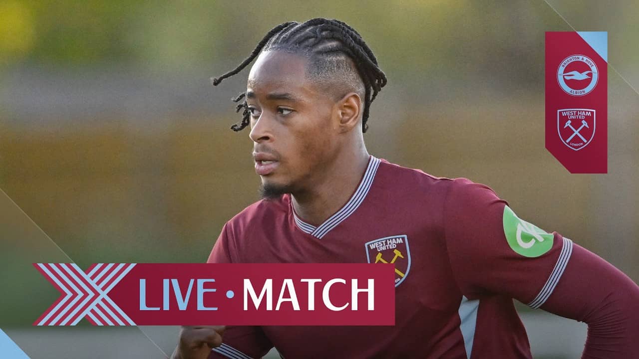 LIVE: Brighton U21 v West Ham U21  | Premier League 2 Play Offs