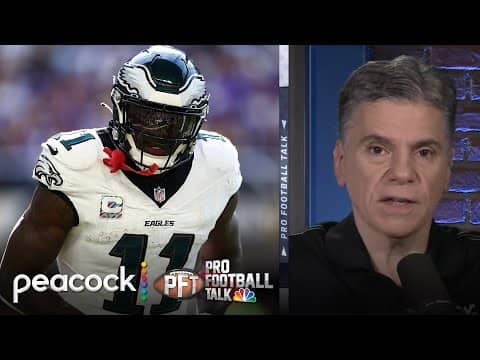 Philadelphia Eagles’ A.J. Brown, DeVonta Smith not utilized well | Pro Football Talk | NFL on NBC