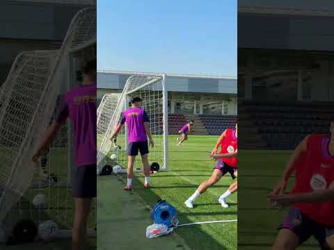 What a chip by Christensen 🍟 #fcbarcelona #football #shorts