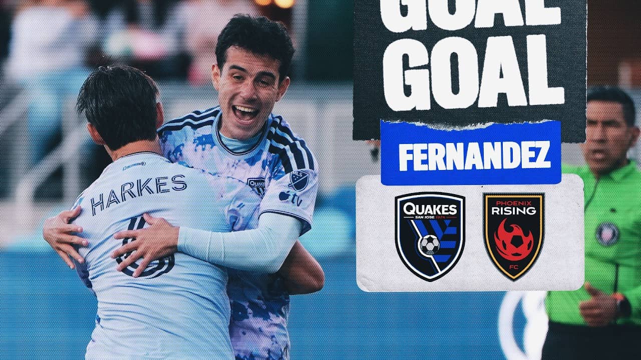 GOAL: Nick Fernandez's First Pro Goal in Round 32 of the Open Cup vs Phoenix Rising | April 15, 2026