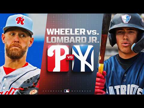 Yankees top prospect George Lombard Jr. takes Zack Wheeler deep during a rehab start