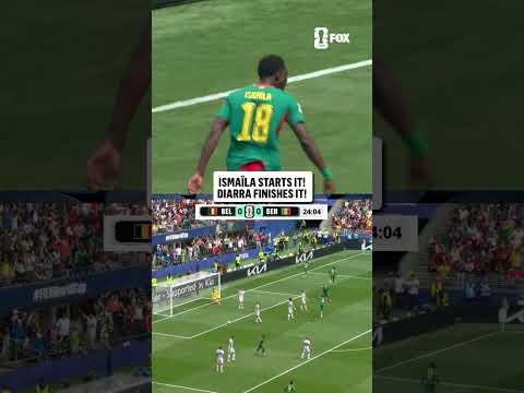 Ismaïla Sarr LOVED Diarra putting Senegal in front first 🇸🇳