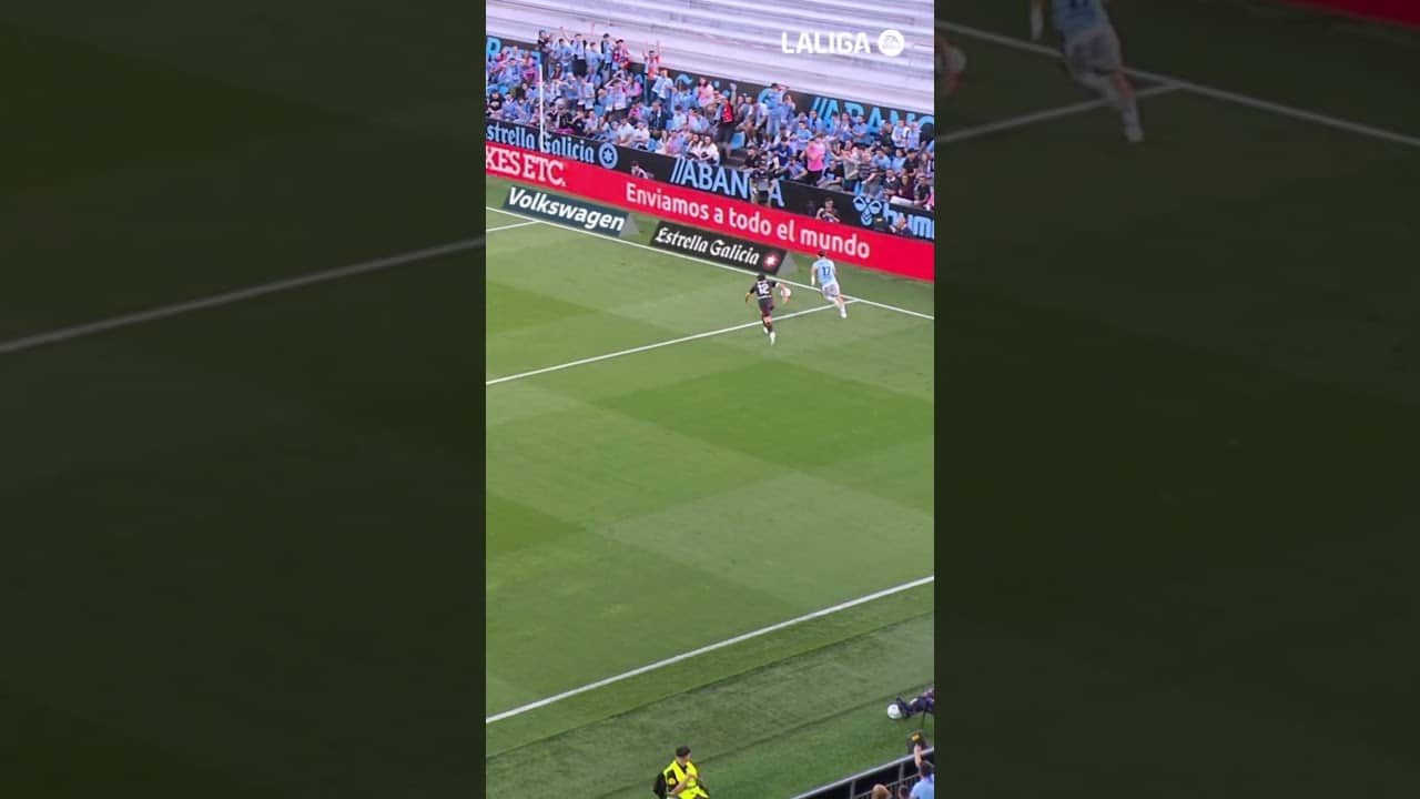 Vaya sotanita 🙂‍↔️🩵 #LALIGAHighlights