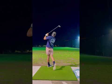 Why do influencers seem to only hit balls at night?