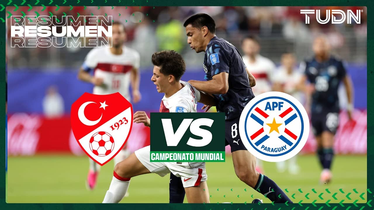 LO MEJOR: Turquía vs Paraguay primer tiempo | TUDN