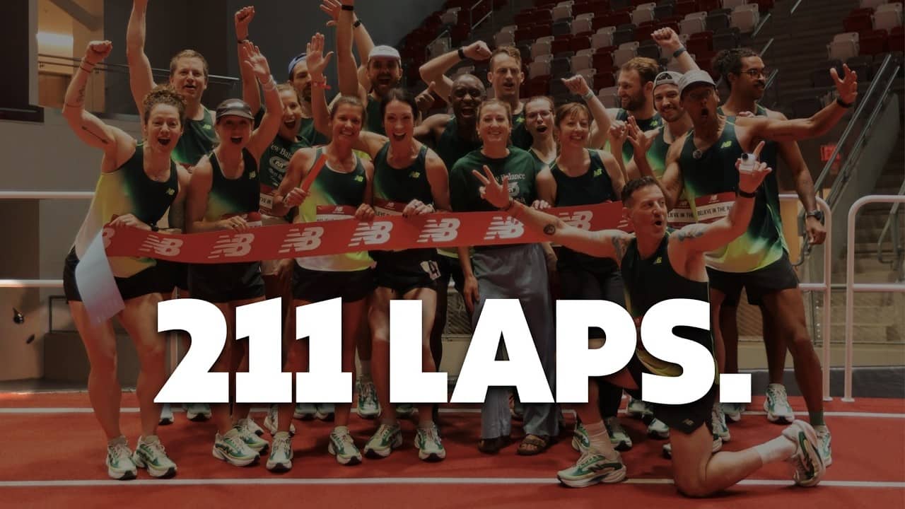 We Ran a Marathon on an Indoor Track.