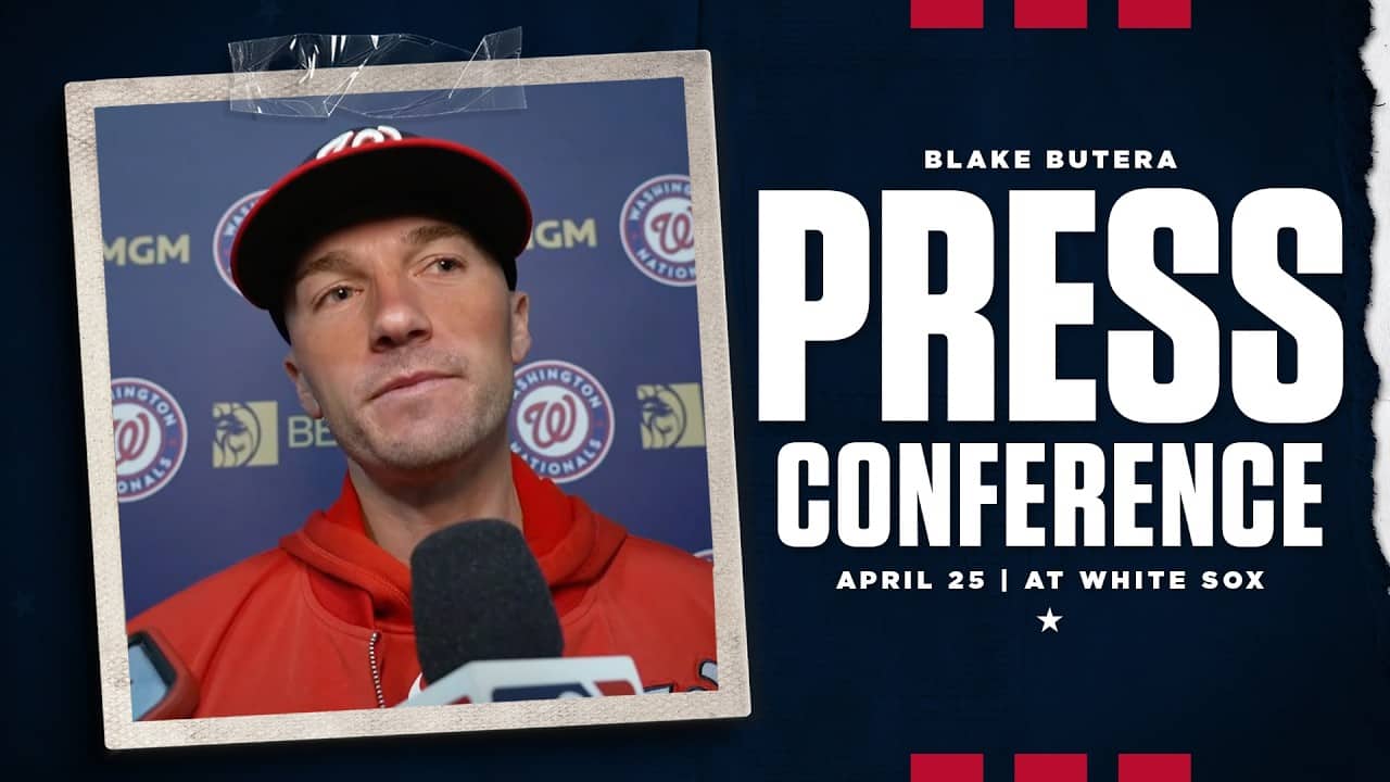Blake Butera Press Conference | Nationals at White Sox | April 25, 2026