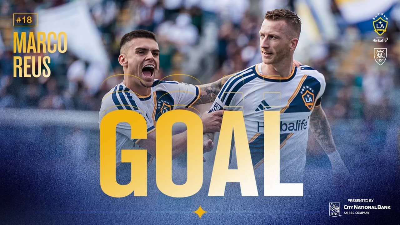 GOAL: Marco Reus Scores a Stunning Free Kick to Give the Galaxy the Lead