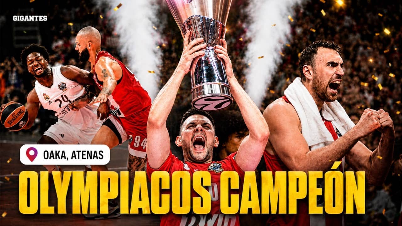 CÓMO OLYMPIACOS GANÓ AL REAL MADRID EN LA FINAL DE EUROLIGA