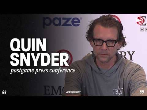 Hawks vs. Heat Postgame Press Conference: Quin Snyder
