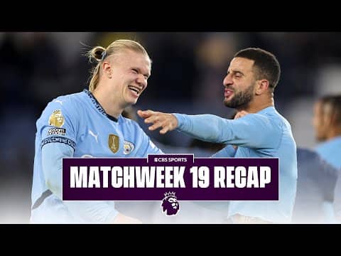 Manchester CIty break their losing streak getting a win over Leicester! | CBS Sports Golazo