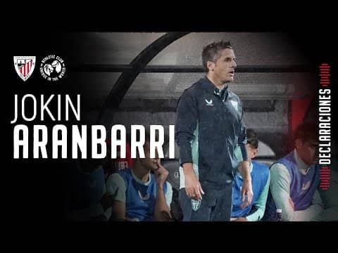 🎙️ Jokin Aranbarri I post Bilbao Athletic 1-3 CP Cacereño l Primera Federación 2025-26 – J8