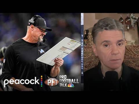 Lions' fourth-down woes question Dan Campbell's decision-making | Pro Football Talk | NFL on NBC