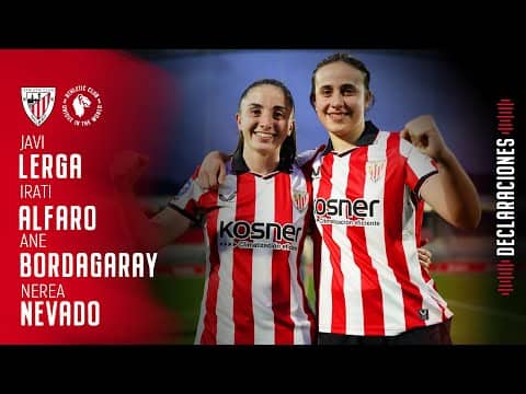 🎙️ Alfaro, Bordagaray, Nevado & Lerga | post Athletic Club 2-1 RCD Espanyol | Liga F 2025-26 MD18