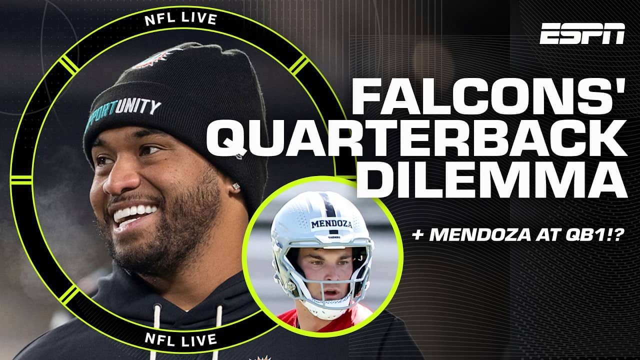 Fernando Mendoza to START by Week 4!? 👀 + Tua Tagovailoa or Penix Jr. for Falcons QB1? 🤔 | NFL Live