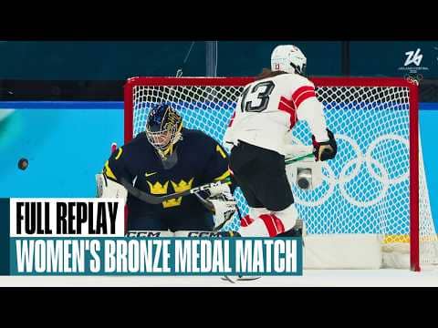 Switzerland vs Sweden 🏒🥉| Women's Ice Hockey Bronze Medal Match | Milano Cortina 2026 | Full Replays