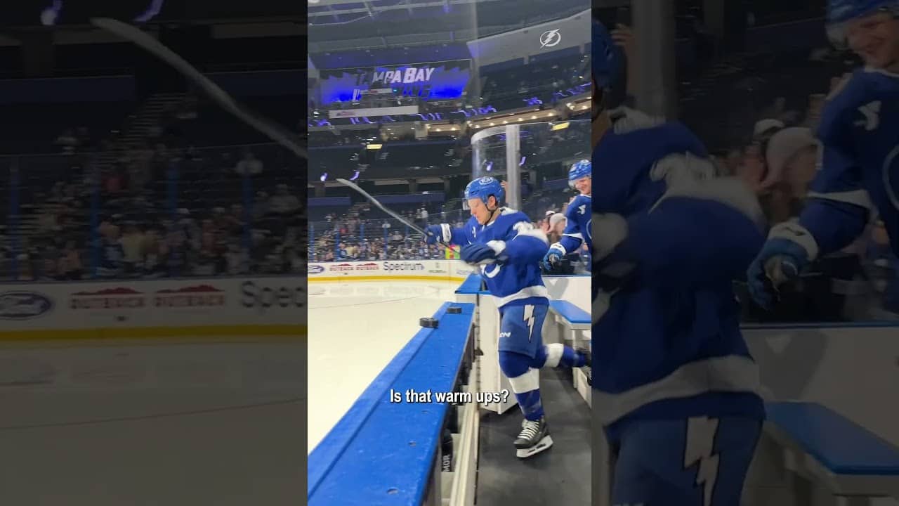 DITL as told by Emma Gourde 🥹 #nhl #tampa #ditl #hockey