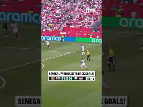 SENEGAL'S LEAD IS EXTENDED TO THREE 🇸🇳 Ismaïla Sarr and Pape Gueye get on the scoresheet!