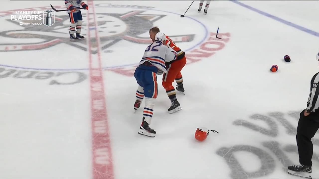 Jeffrey Viel Drops The Gloves With Vasily Podkolzin