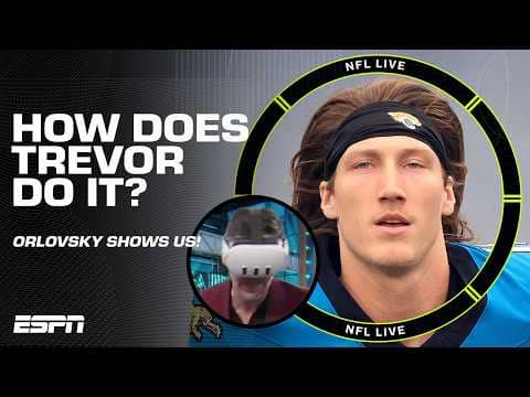 Dan Orlovsky TAPS IN to Trevor Lawrence's mind while under center 🤯 | NFL Live