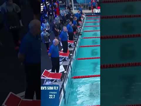 Gretchen Walsh Breaks World Record At #swimming #WorldCup #GretchenWalsh #WorldRecord