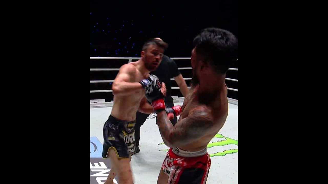 What a fight! 🔥 Can Suakim come out on top against Vladimir Kuzmin at ONE Fight Night 42?