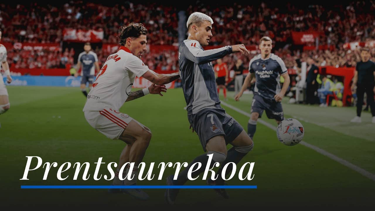 POSPARTIDO | Barrene - Aramburu: "Han estado más intensos" | Sevilla FC 1-0 Real Sociedad