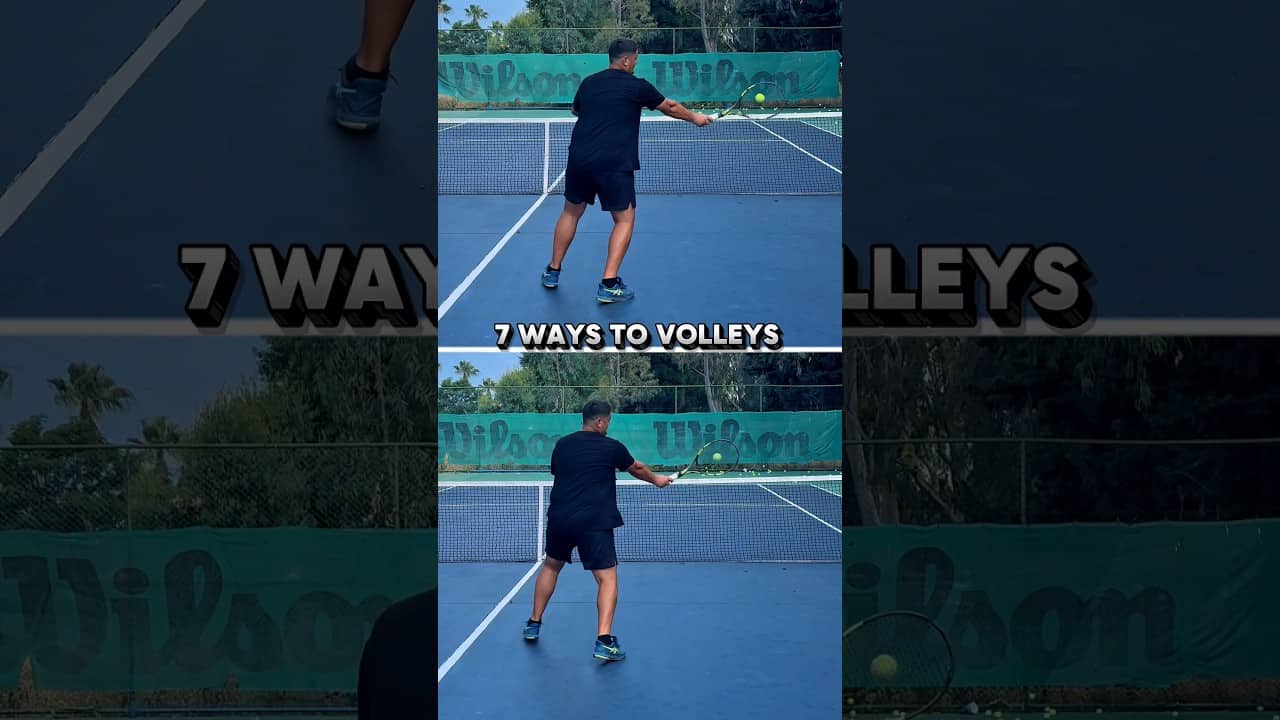 7 Ways To Volley & How To Hit Them 🎾