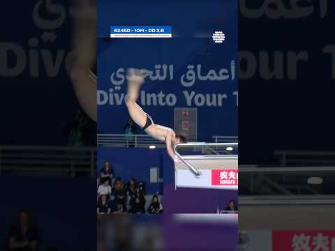 Olympic Champ Cao Yuan's Stunning Dive at World Aquatics Championships