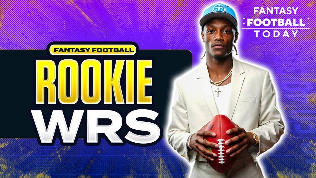 When to Draft Rookie WRs in 2026! Carnell Tate, Jordyn Tyson, Makai Lemon, KC Concepcion, & More!