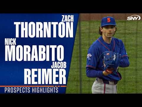 Zach Thornton, Nick Morabito, Jacob Reimer | Mets Prospects Highlights
