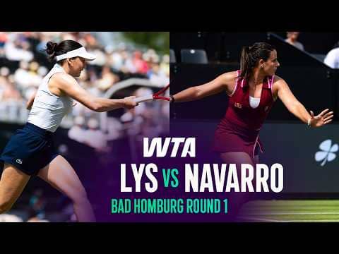Eva Lys vs. Emma Navarro | 2026 Bad Homburg Round 1 | WTA Match Highlights