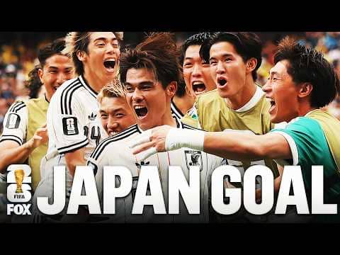 Japan's Kaishū Sano scores screamer from outside the box, taking lead vs Brazil