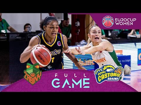 LIVE - Zabiny Brno v Castors Braine | EuroCup Women 2025-26 | Regular Season