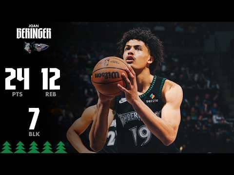 Joan Beringer First Career Double-Double Vs The New Orleans Pelicans | 4.12.26