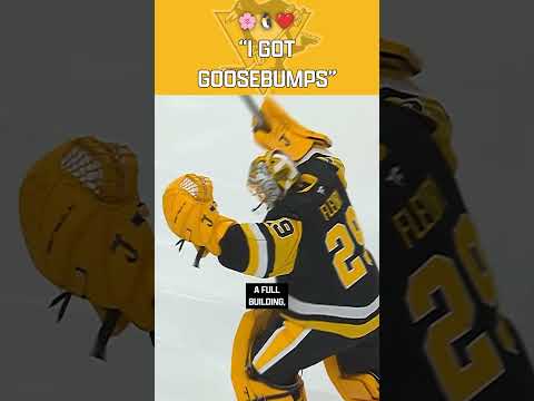 Fleury on His Night in Pittsburgh 🌸❤️