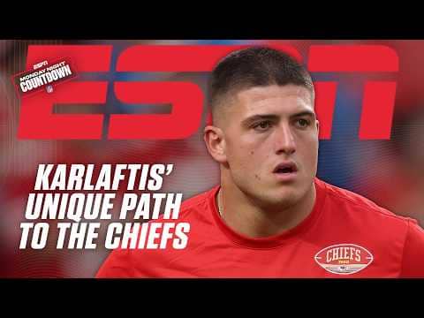 Chiefs DE George Karlaftis' unique journey to the NFL | Monday Night Countdown